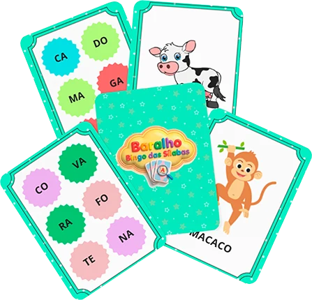 Cartela do Bingo das Sílabas